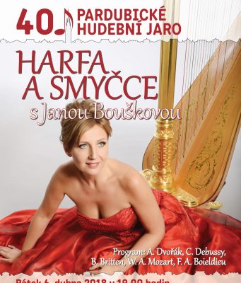 Harfa a smyčce s Janou Bouškovou